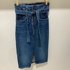 Veronica Beard Denim Skirt